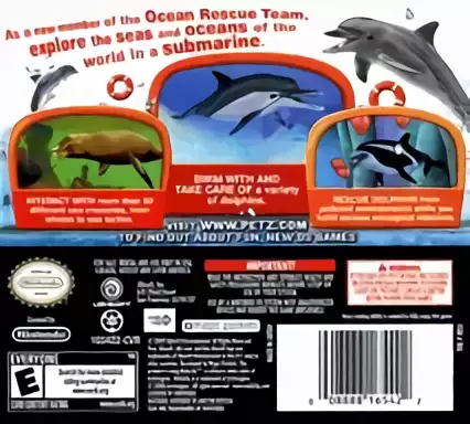 Image n° 2 - boxback : Petz - Dolphinz Encounter (DSi Enhanced)